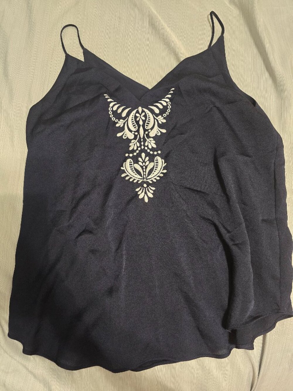 Express Navy Blue cami blouse top